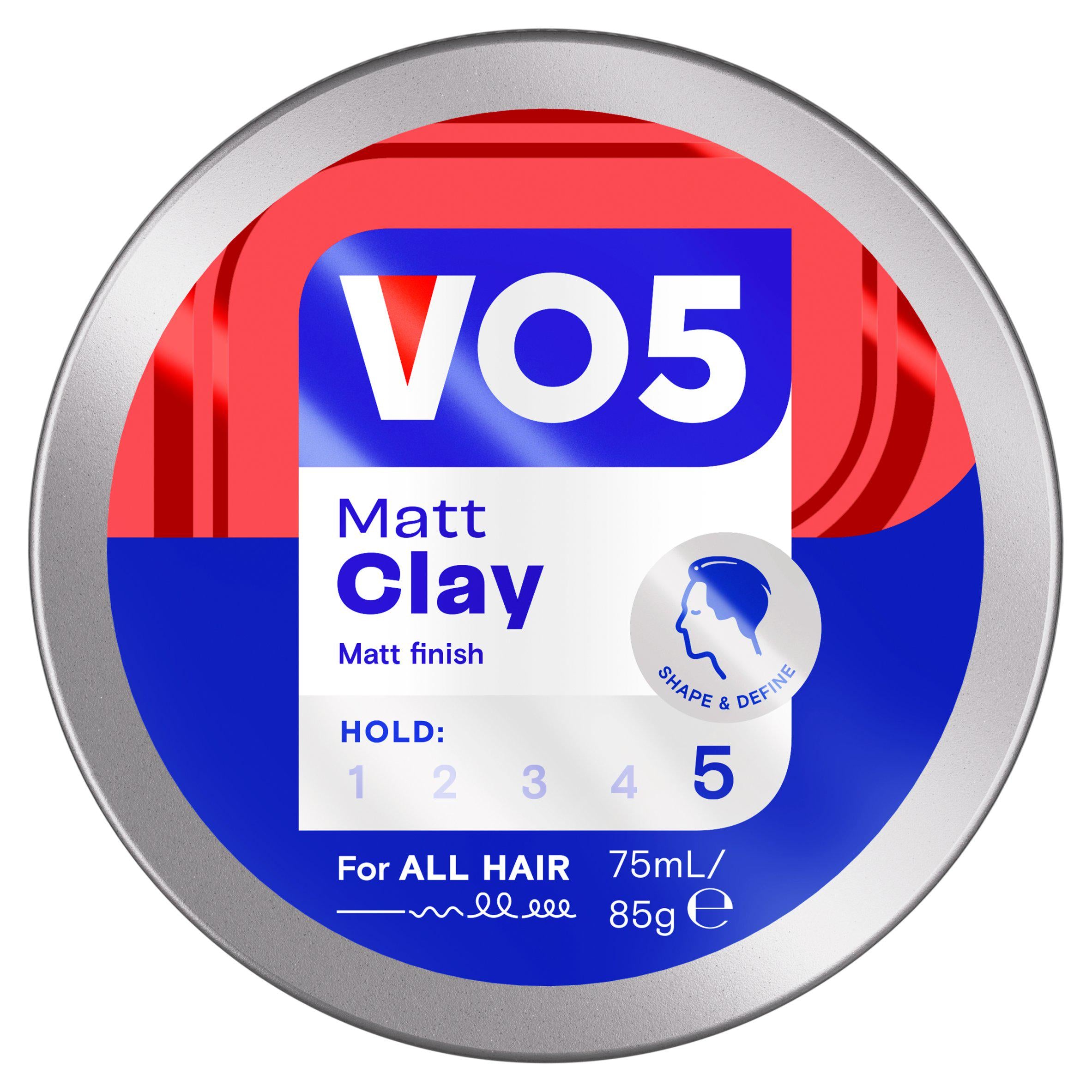 VO5 Extreme Style Matt Hair Clay 75ml, imported from the UK