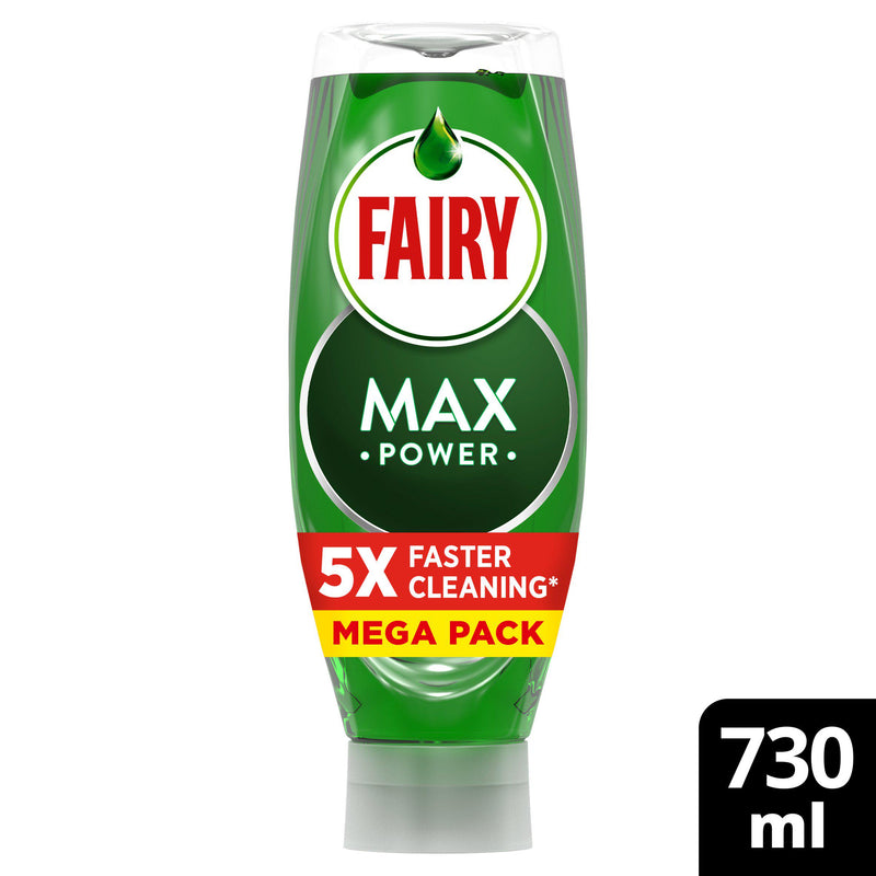 Fairy Max Power washing up liquid Original 730ml - British product