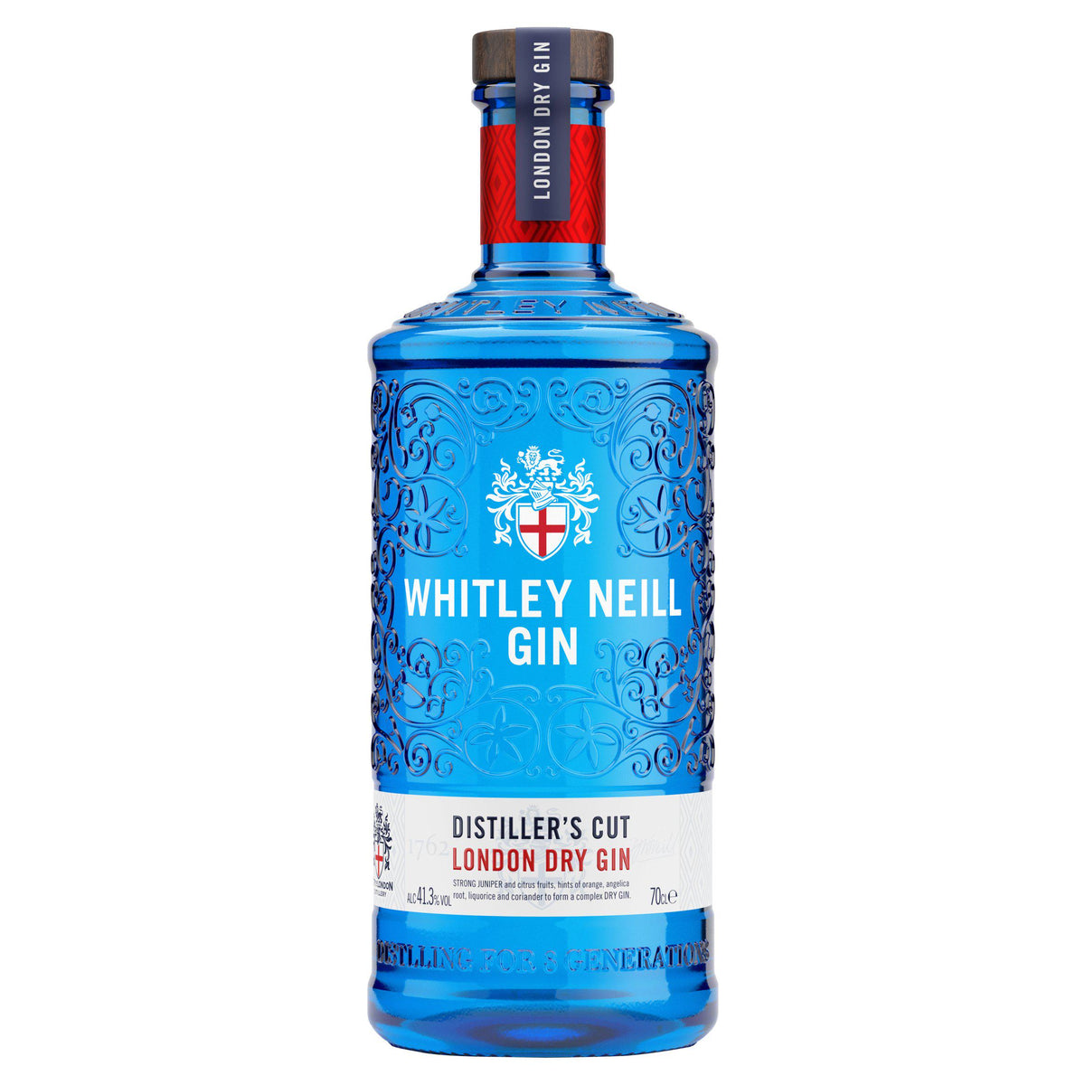 Whitley Neill London Dry Gin 70cl, UK version