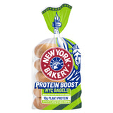 New York Bakery Protein Boost Bagels 5 Pack, imported from the UK