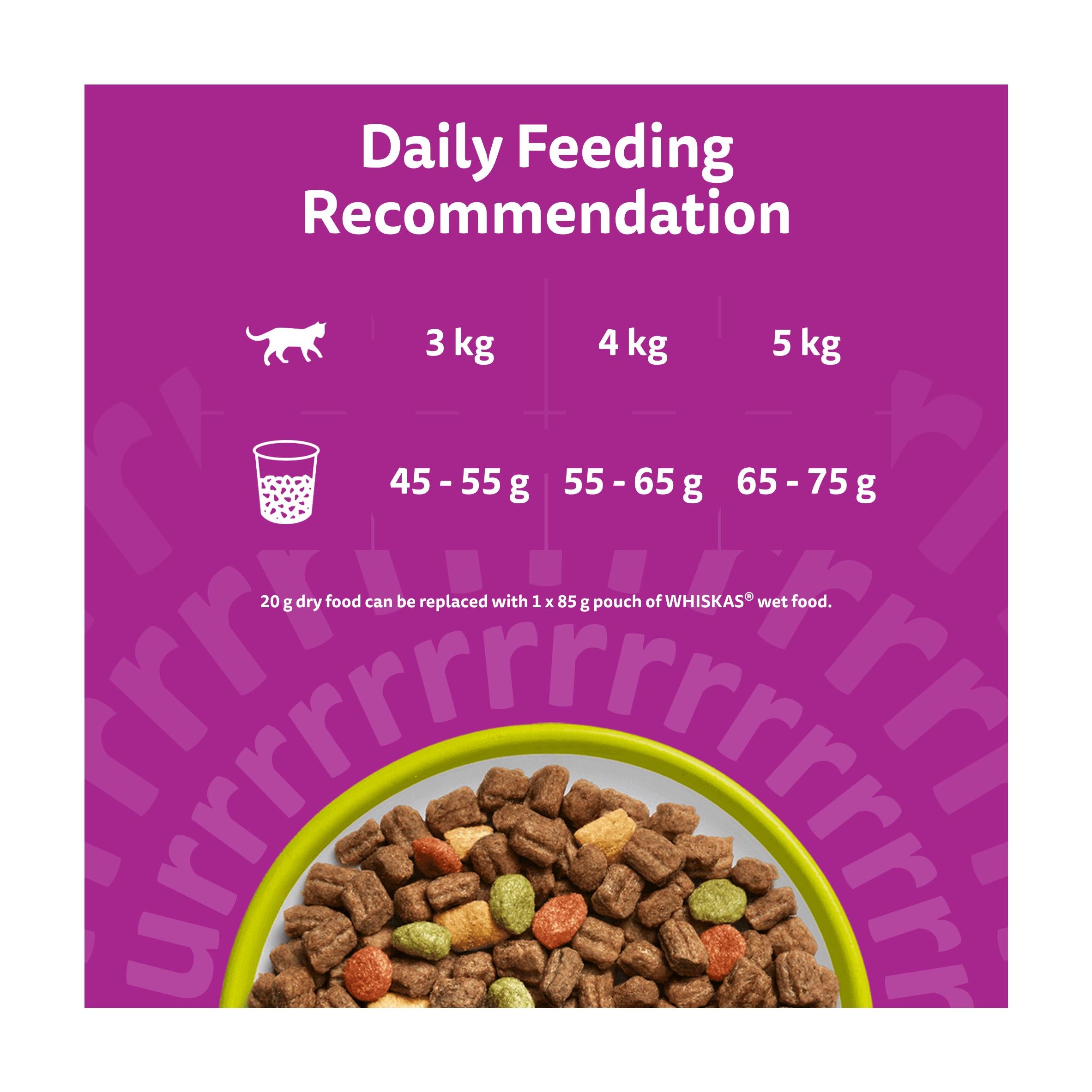 Whiskas lamb adult dry cat food 1.9kg, UK version