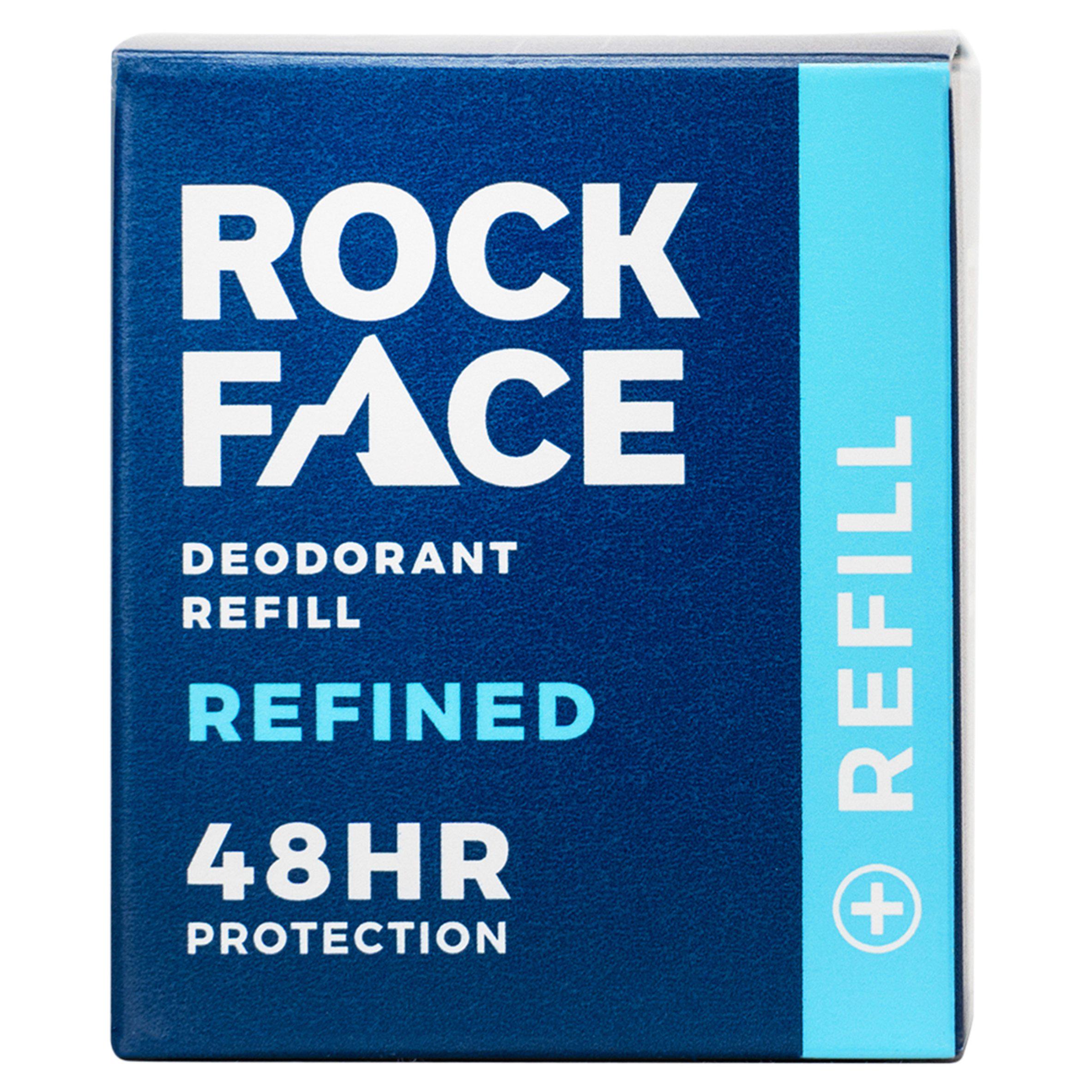 Rock Face refined deodorant stick refill 40g - British product