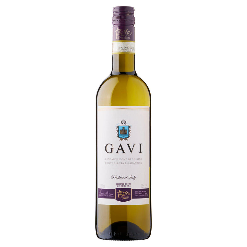 Sainsbury's Taste the Difference Gavi white wine 75cl, imported from the UK