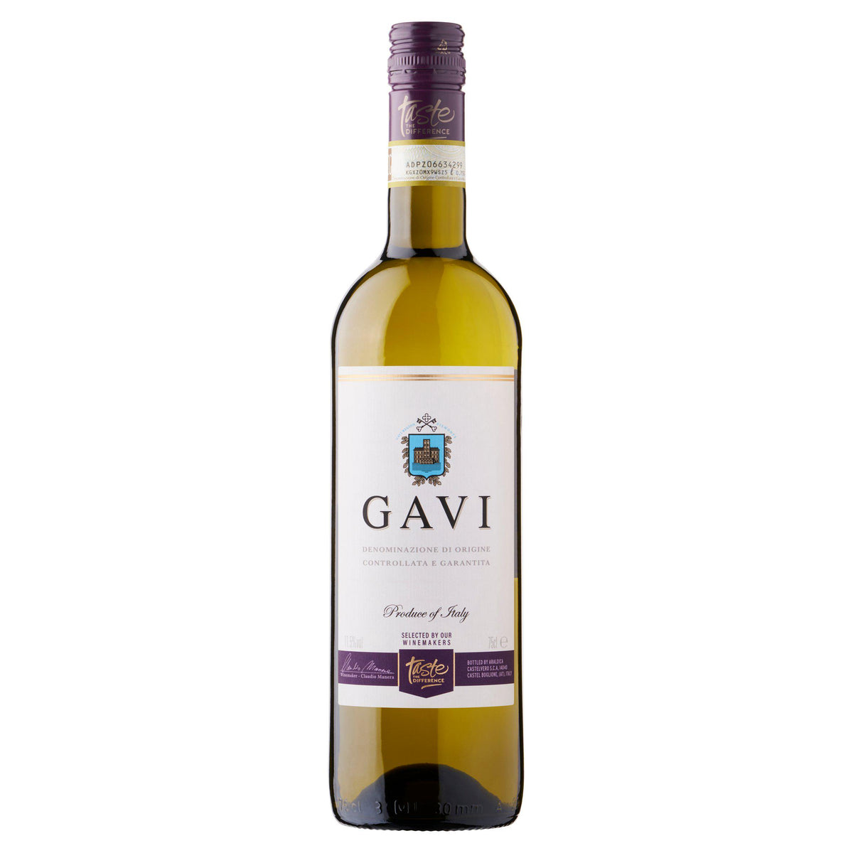 Sainsbury's Taste the Difference Gavi white wine 75cl, imported from the UK