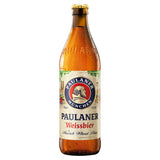 Paulaner Weissbier Munich wheat beer 500ml, imported from the UK