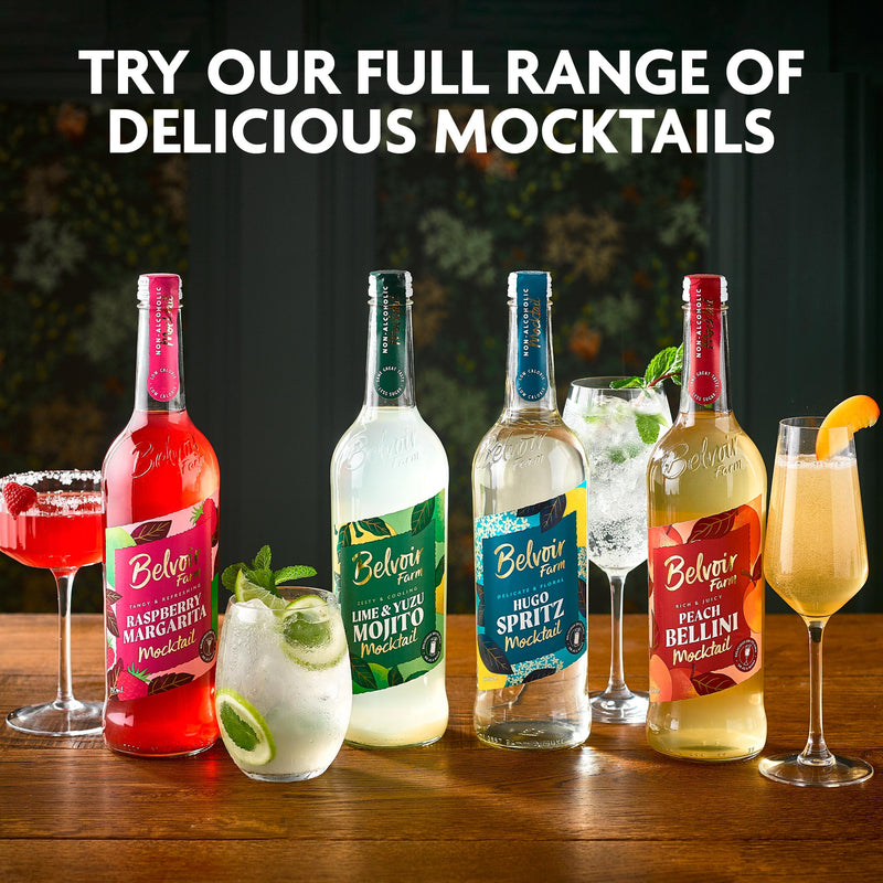 Belvoir Farm Hugo Spritz mocktail 750ml - British product