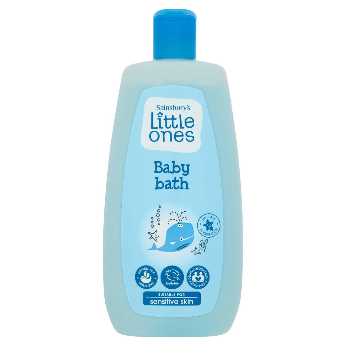 Sainsbury's Little Ones baby bath 500ml, imported from the UK