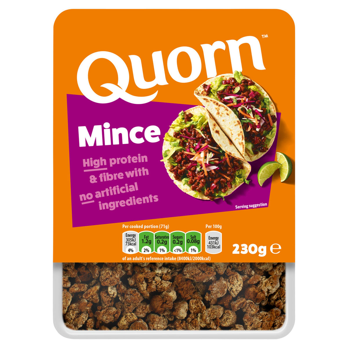 Quorn meat-free mince 230g (British brand)