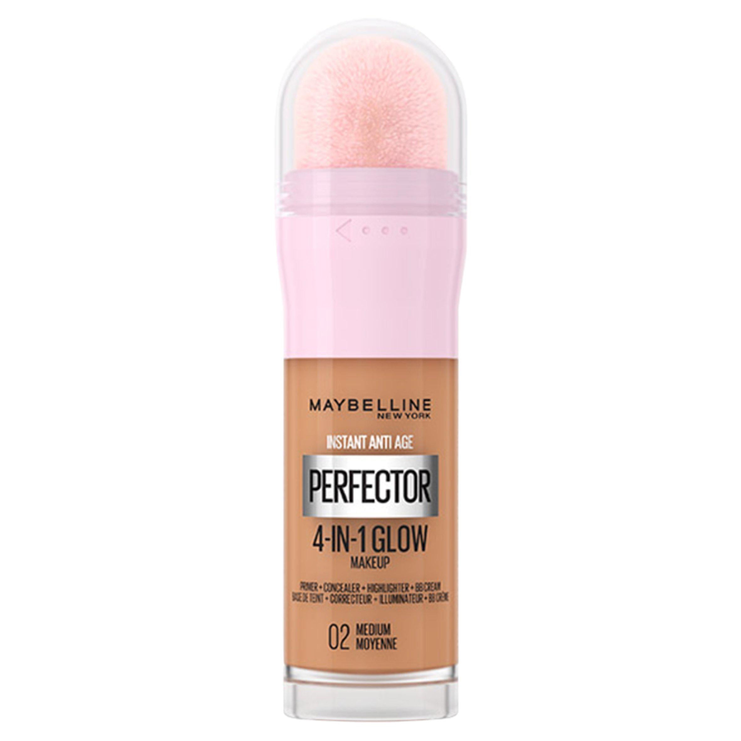 Maybelline Instant Anti Age Perfector 4-in-1 Primer Glow Finish 02 Medium, UK version