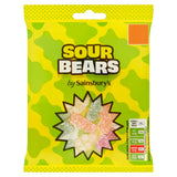 Sainsbury's sour bear fruit flavour sweets 70g (British brand)