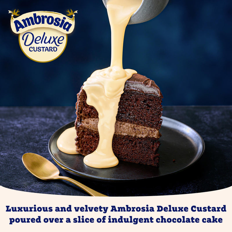 Ambrosia Deluxe vanilla custard 750g carton, UK version