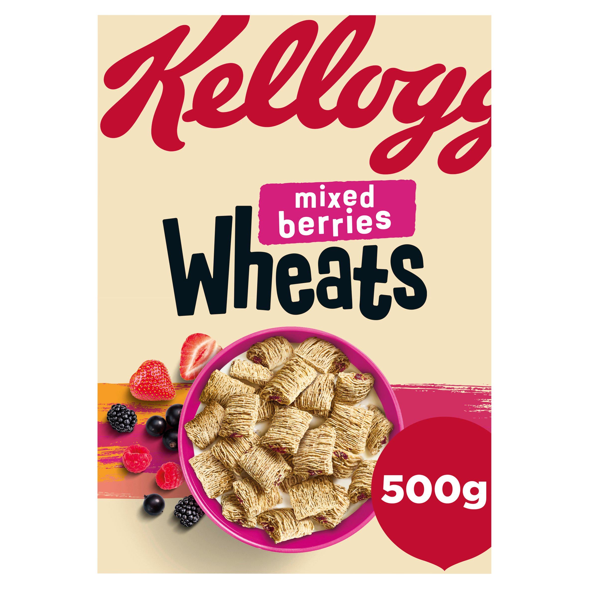 Mixed Berries Flavour Wholewheat Breakfast Cereal 500g