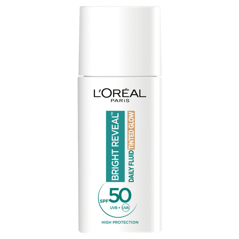 L'Oréal Paris tinted sunscreen fluid Bronze Glow 50ml, UK version