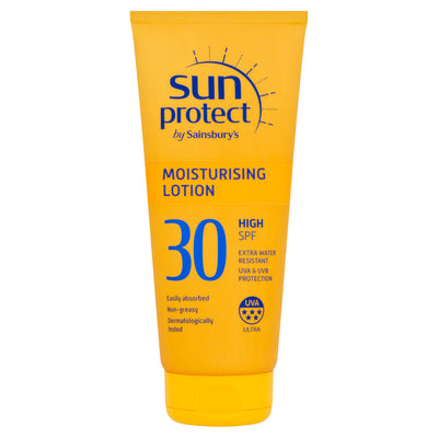 Sainsburys Moisturising Sun Lotion SPF30 200ml- Buy online at McGrocer