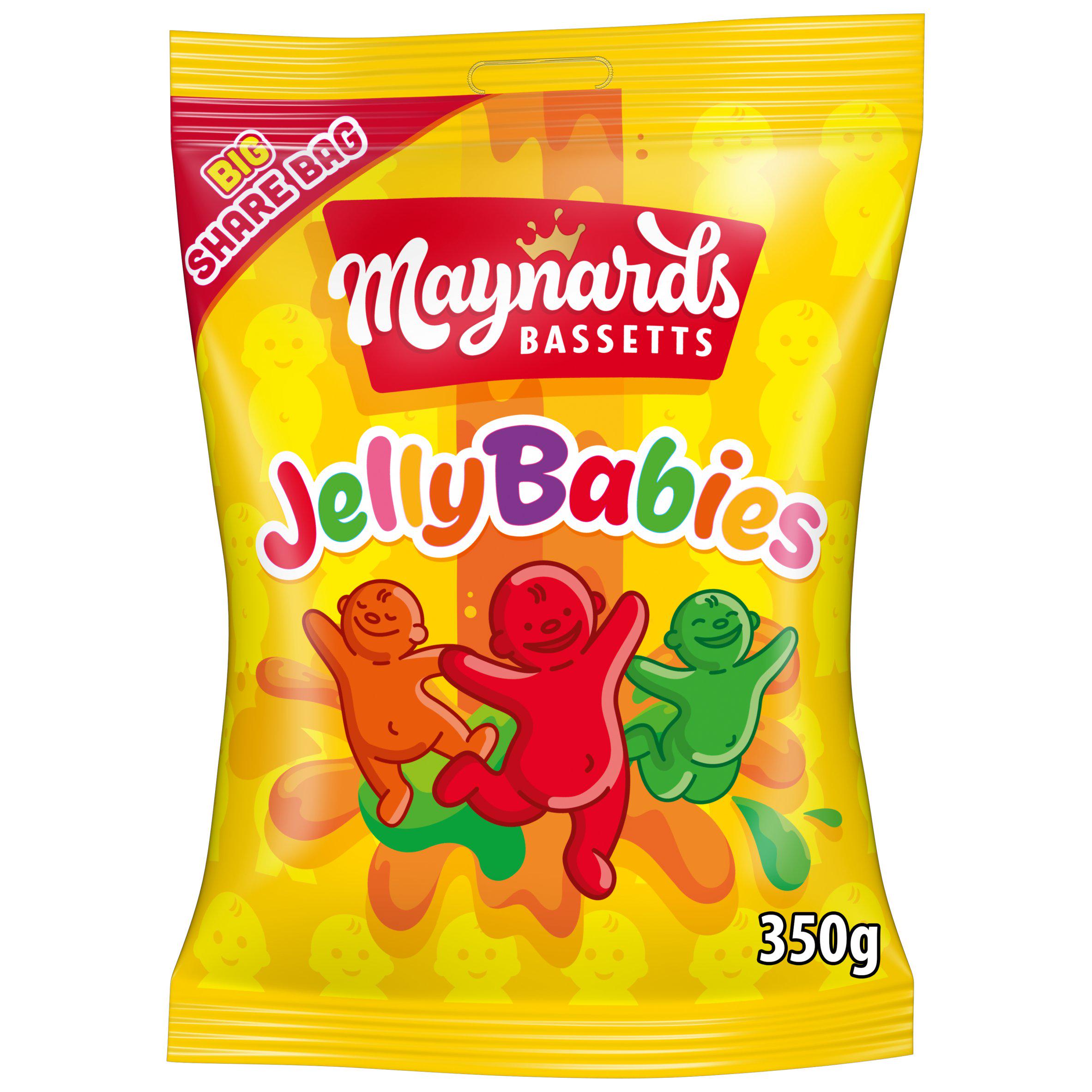 Maynards Bassetts Jelly Babies 350g jelly sweets, UK version