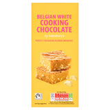 Sainsbury's white cooking chocolate 200g (British brand)