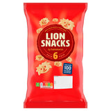 Sainsbury's Lion Snacks lightly salted 6x15g snack pack - British product