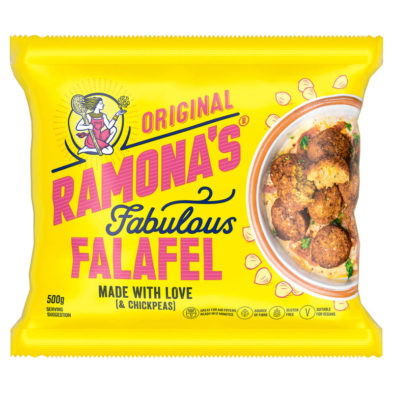 Ramona's original falafel 500g, UK version