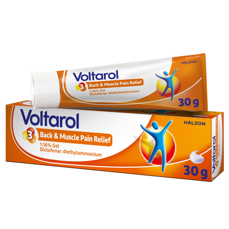 Voltarol Back Muscle Pain Relief gel 30g - British product