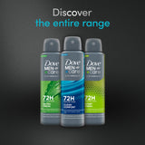 Dove Men+Care antiperspirant spray 150ml, imported from the UK