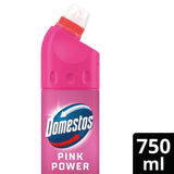 Domestos Thick Bleach Toilet Cleaner Germ Free Pink Power 750ml
