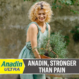 Anadin Ultra ibuprofen pain relief liquid capsules 16 pack, UK version