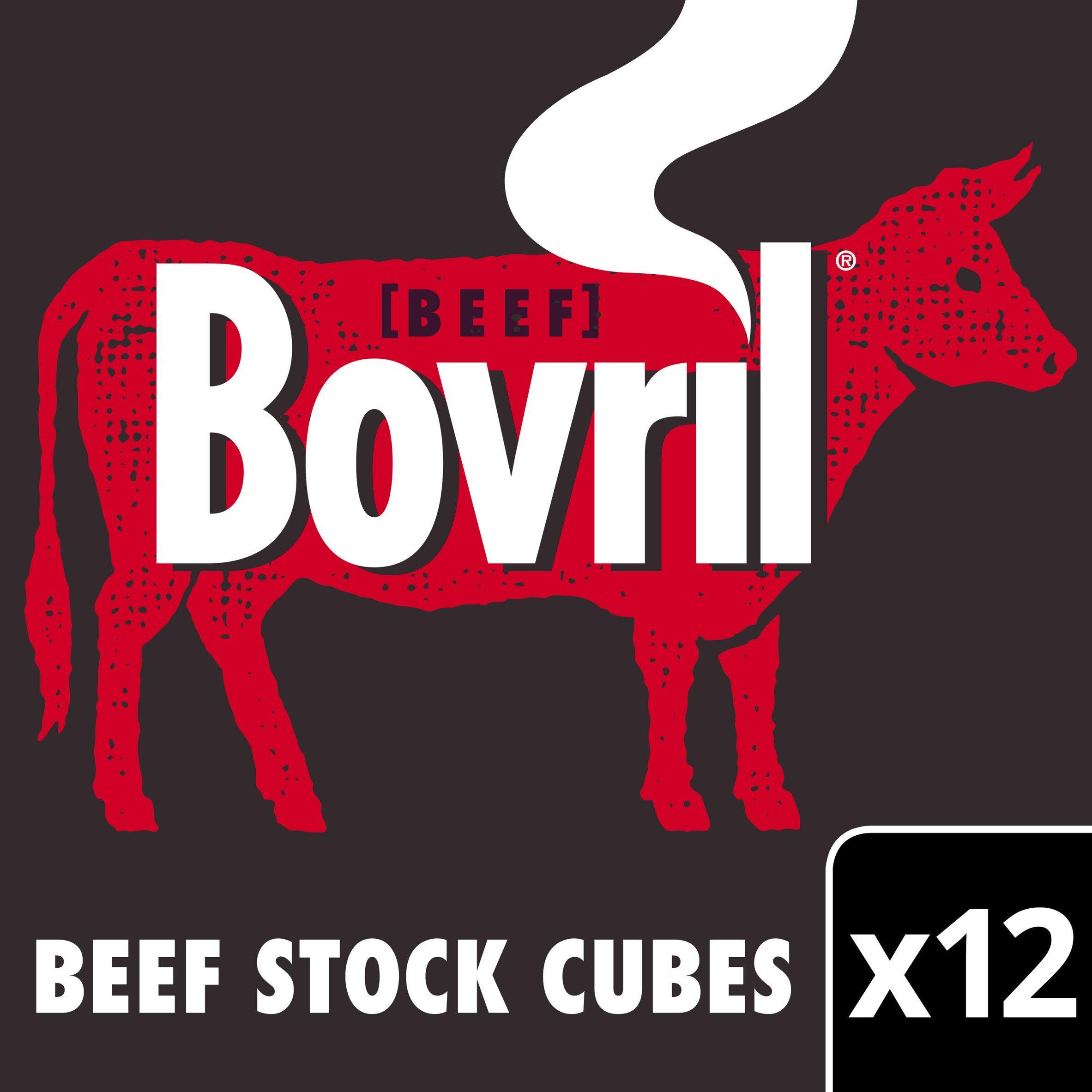 Bovril beef stock cubes 12 x 10g - British product