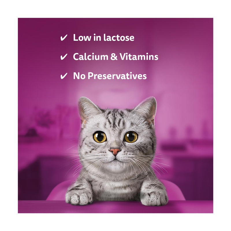 Whiskas kitten cat milk bottle 3x200ml, imported from the UK