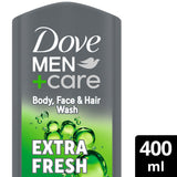 Dove Men+Care Extra Fresh shower gel body wash 400ml - British product