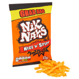 Nik Naks Nice N Spicy corn crisps 45g (British brand)