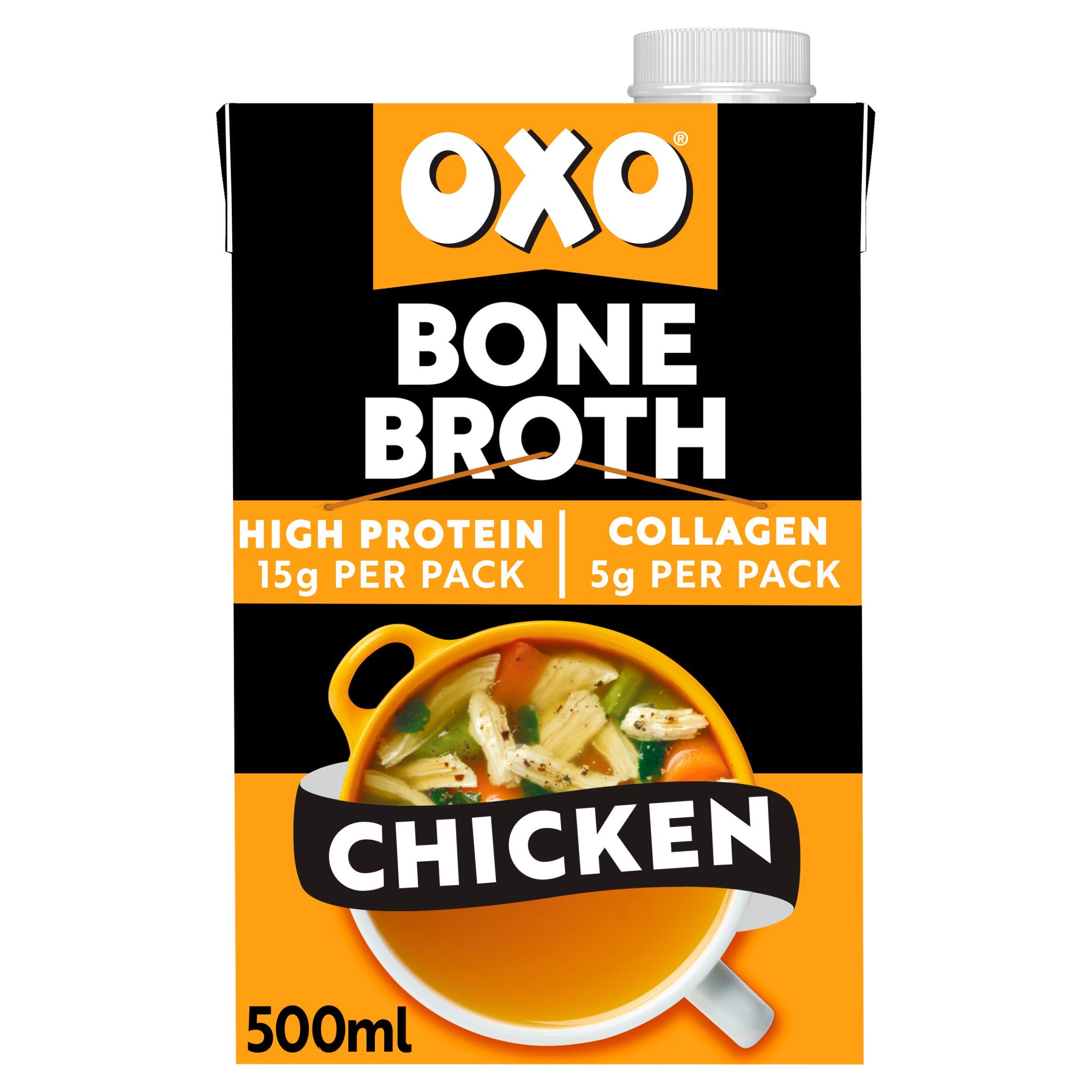 OXO chicken bone broth 500ml (British brand)