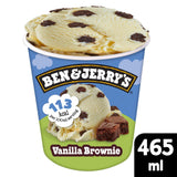 Ben & Jerry's Vanilla Brownie Light Ice Cream Tub 465ml