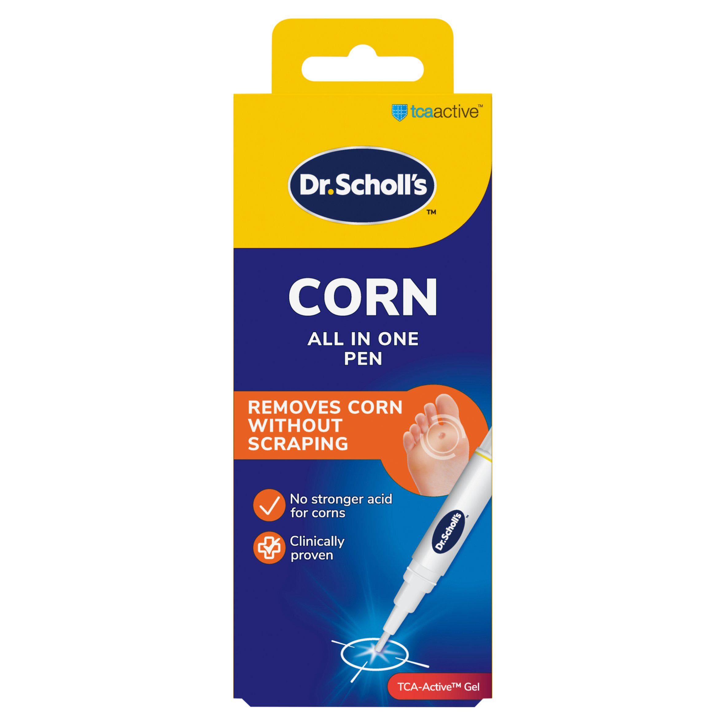 Dr. Scholl's corn pen 4g, imported from the UK