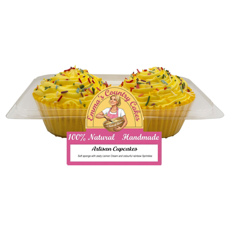 Emma's Country Cakes handmade cupcakes two pack, UK version