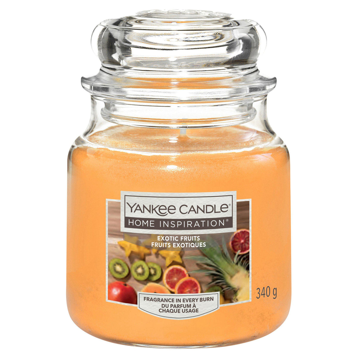 The Yankee Candle Home Inspiration Exotic Fruits Medium jar (British brand)