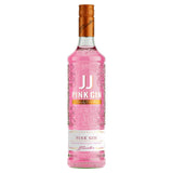 JJ handcrafted pink gin 1 litre bottle, UK version
