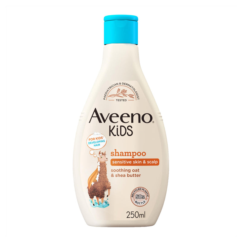 Aveeno Kids Shampoo with Oat and Shea Butter 250ml (British brand)