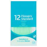 Sainsbury's mint flossers 12 count, UK version