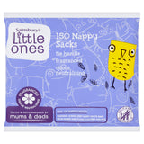 Sainsbury's Little Ones tie handle nappy sacks 150 pack (British brand)