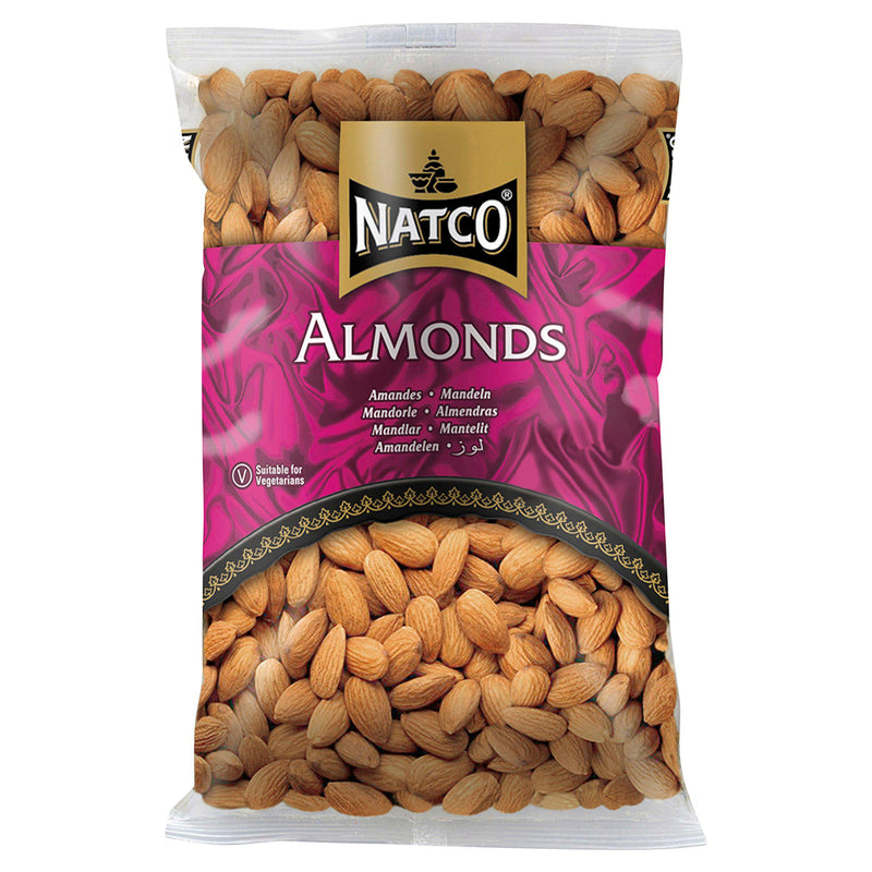 Natco whole Almonds 750g pack - British product
