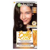 Garnier Belle Color 3 Dark Brown permanent hair dye, UK version