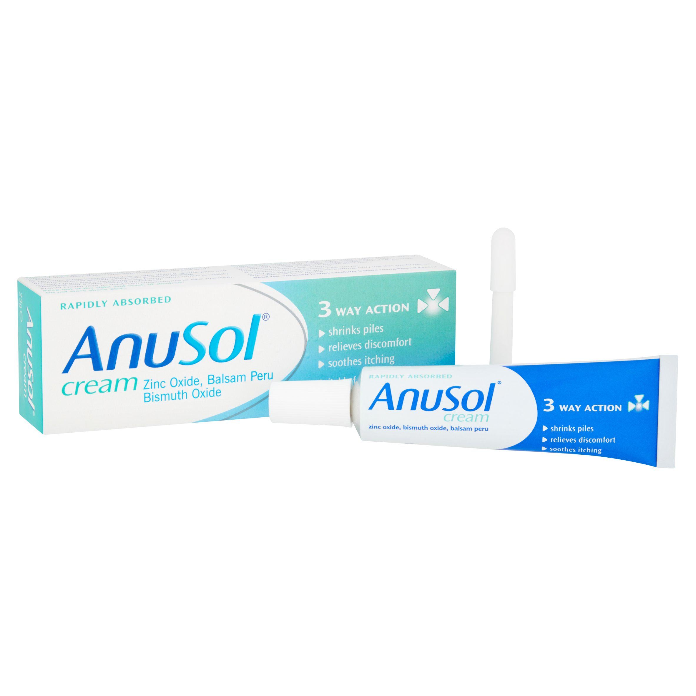 Anusol haemorrhoid cream 23g, UK version