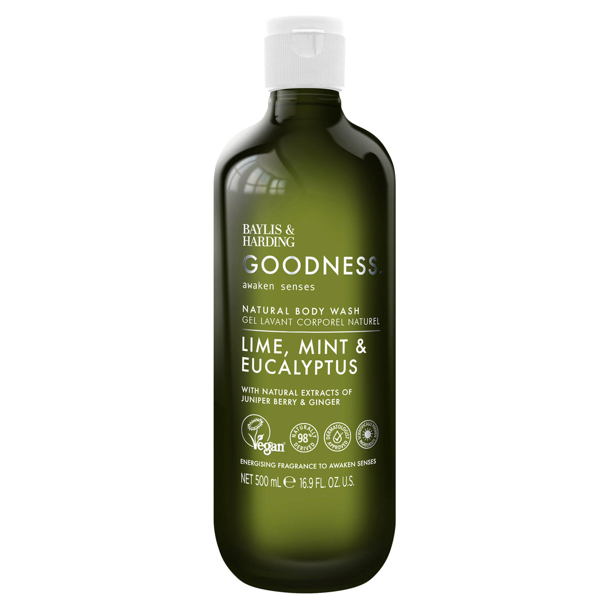 Baylis & Harding Lime Mint & Eucalyptus Body Wash 500ml - British product