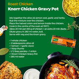 Knorr Chicken Gravy Pot 4x28g - British product