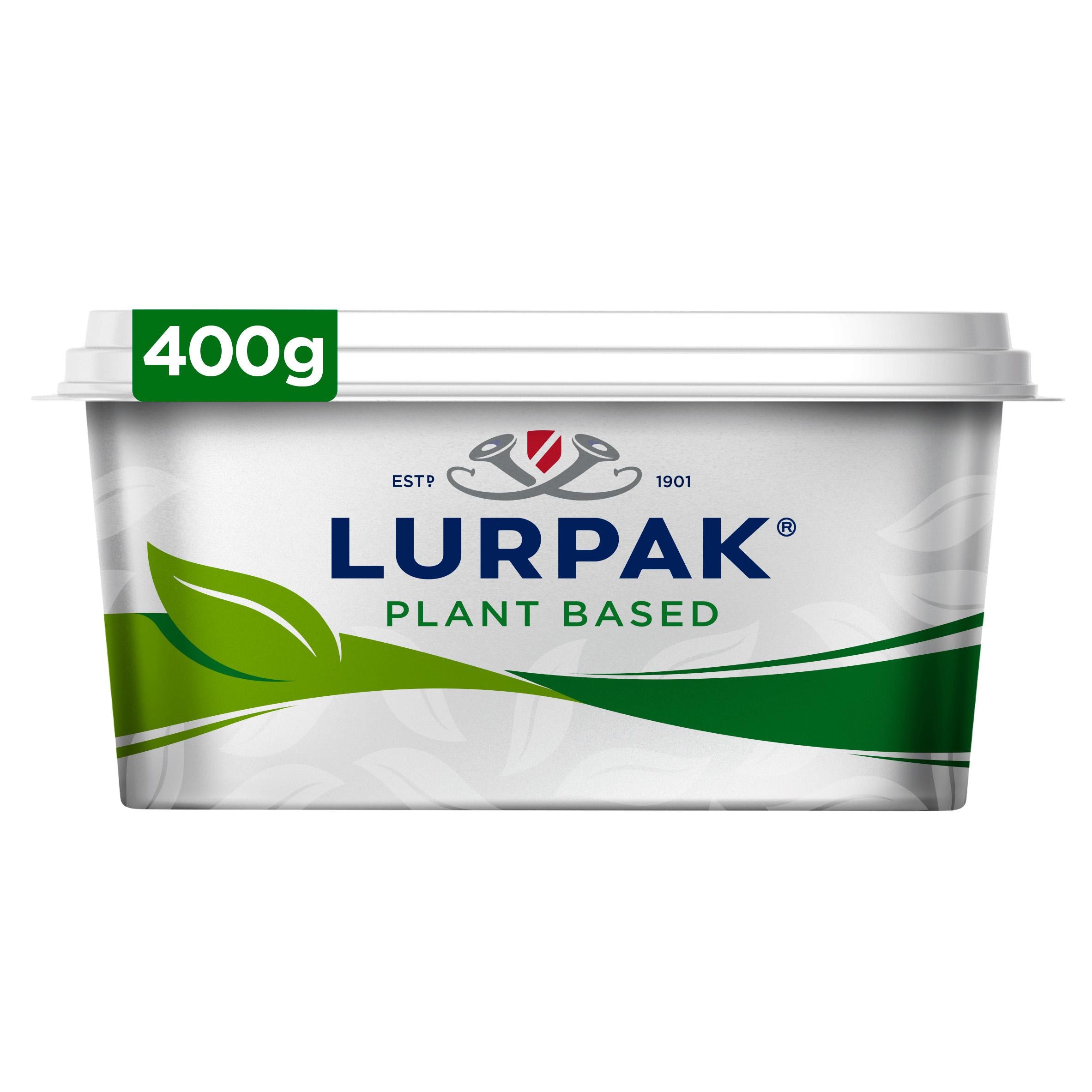 Lurpak plant based spread alternative to butter 400g, imported from the UK