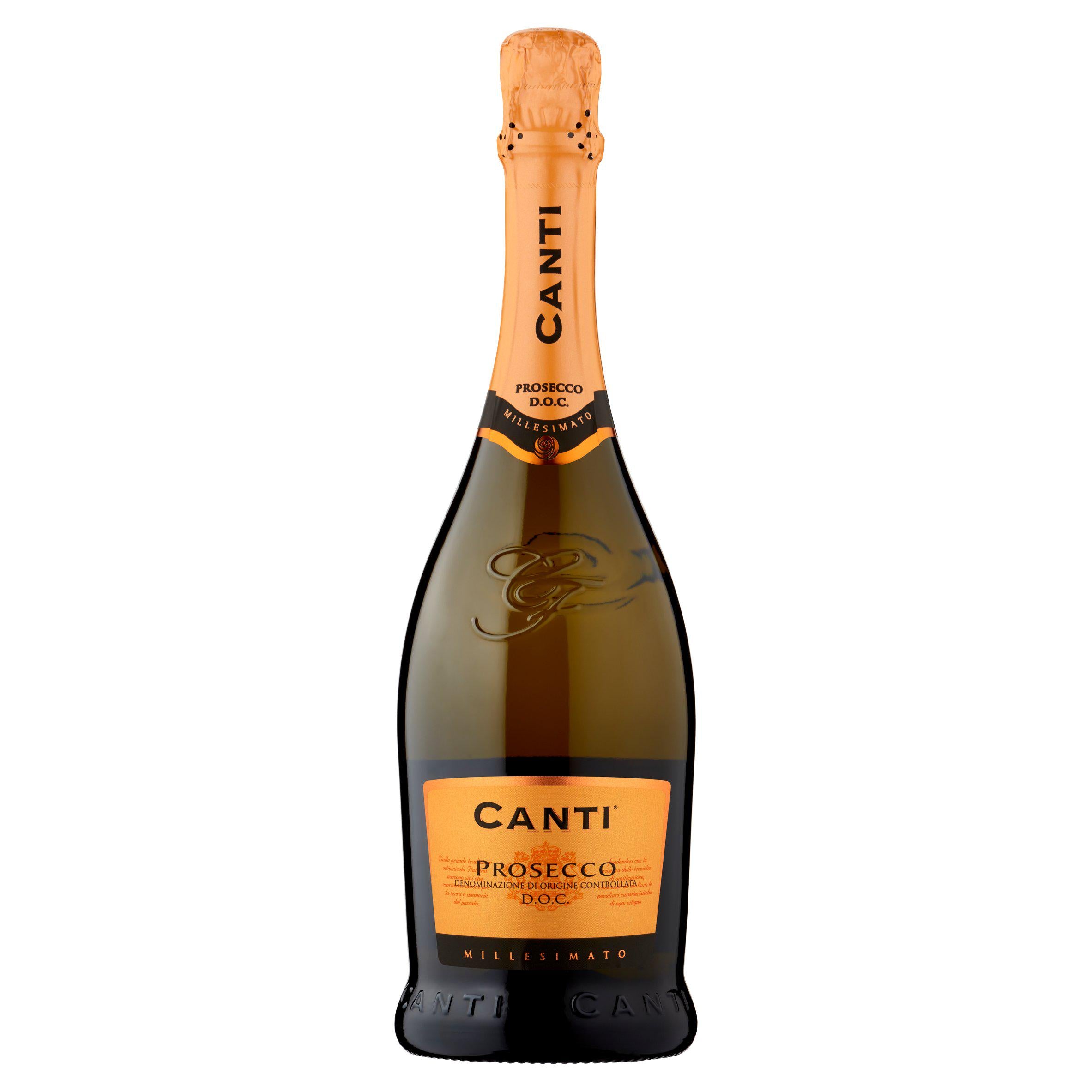 Canti Prosecco Extra Dry Sparkling Wine 75cl - British product