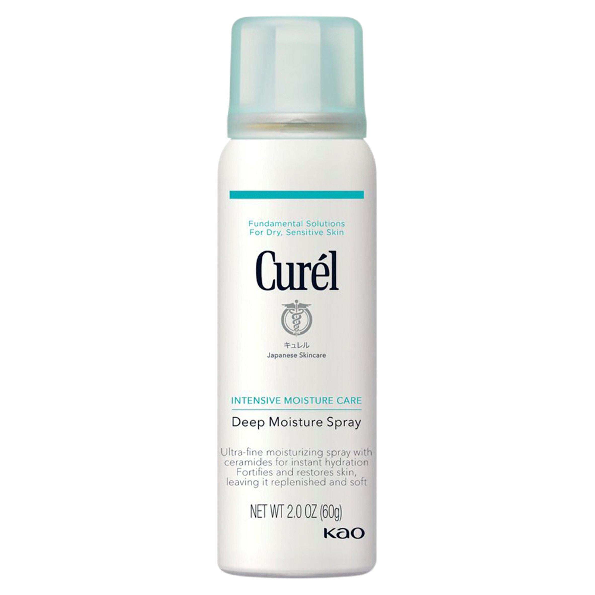 Curél Deep Moisture Mini Spray 60g, imported from the UK