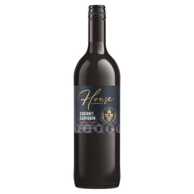 Sainsburys Sainsbury's House Cabernet Sauvignon Red Wine 75cl- Buy online at McGrocer