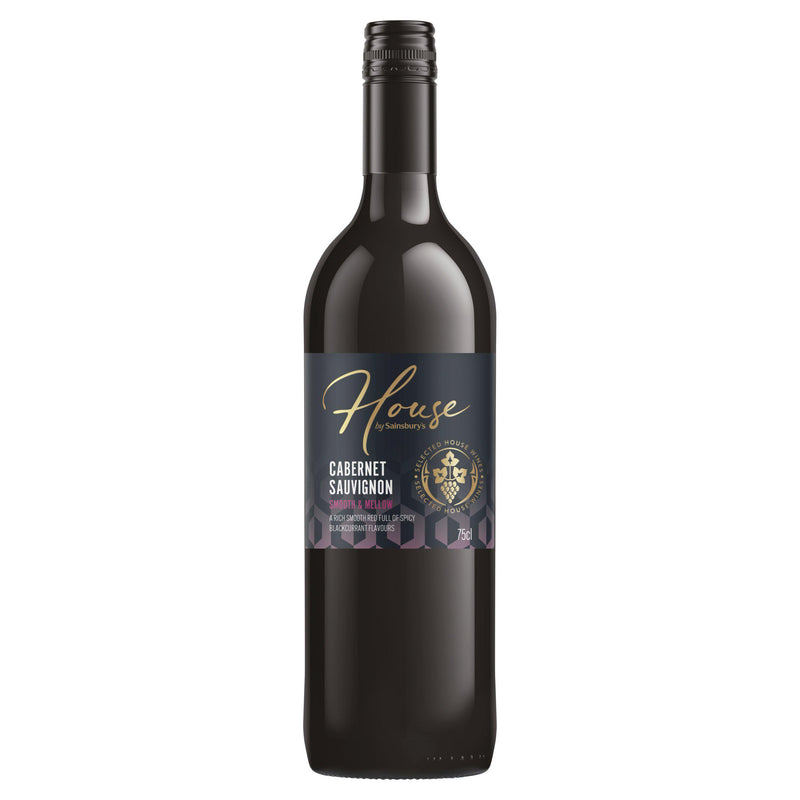 Sainsbury's House Cabernet Sauvignon red wine 75cl (British brand)
