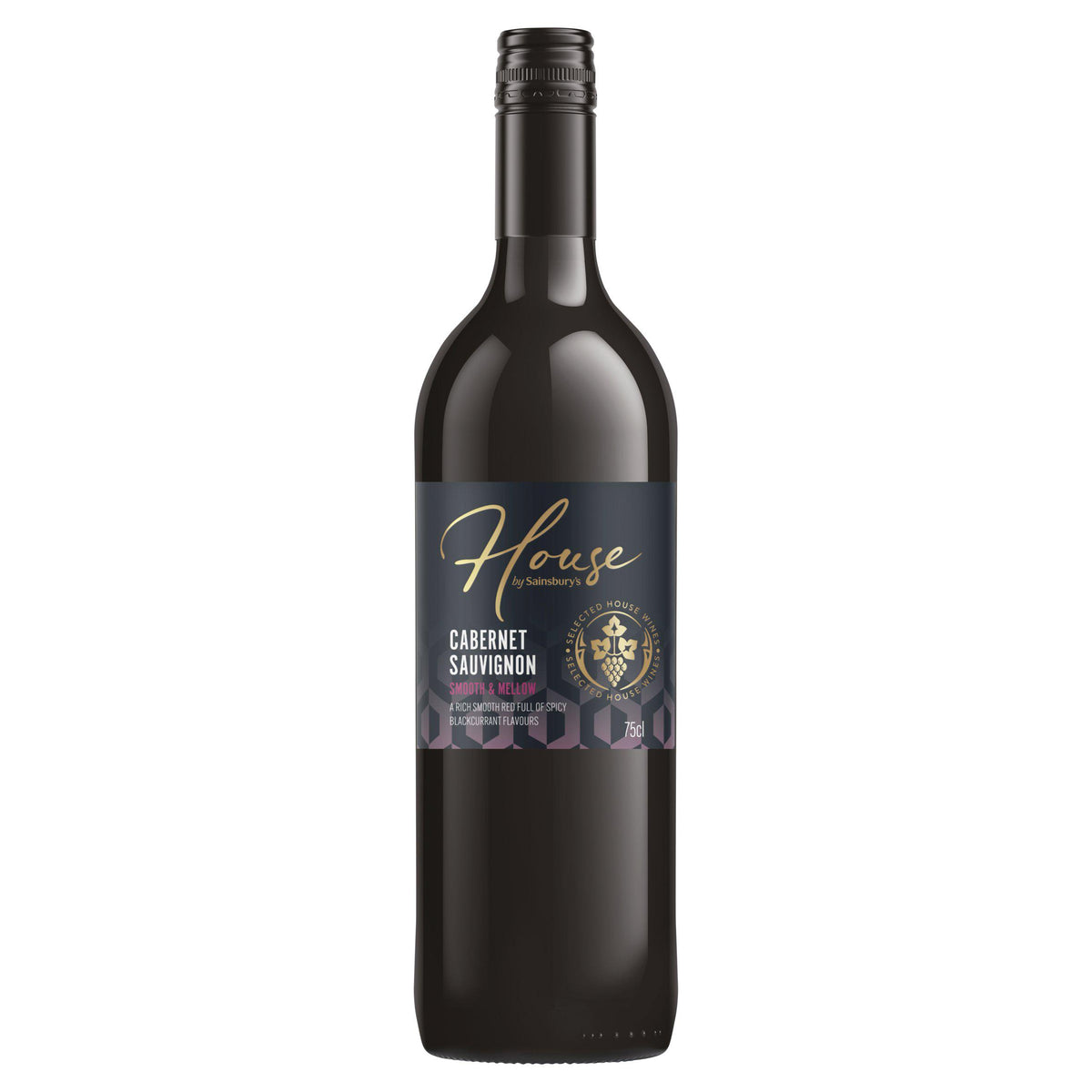Sainsbury's House Cabernet Sauvignon red wine 75cl (British brand)